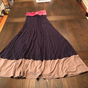 Bcbg maxazria strapless dress